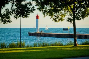 Lighthouse at the Waterfront